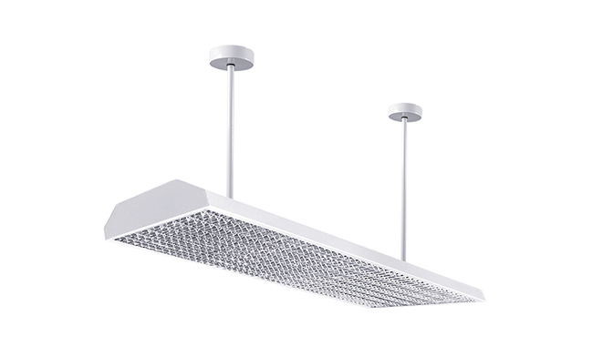 底发光LED护眼教室灯1200x200x60mm36w